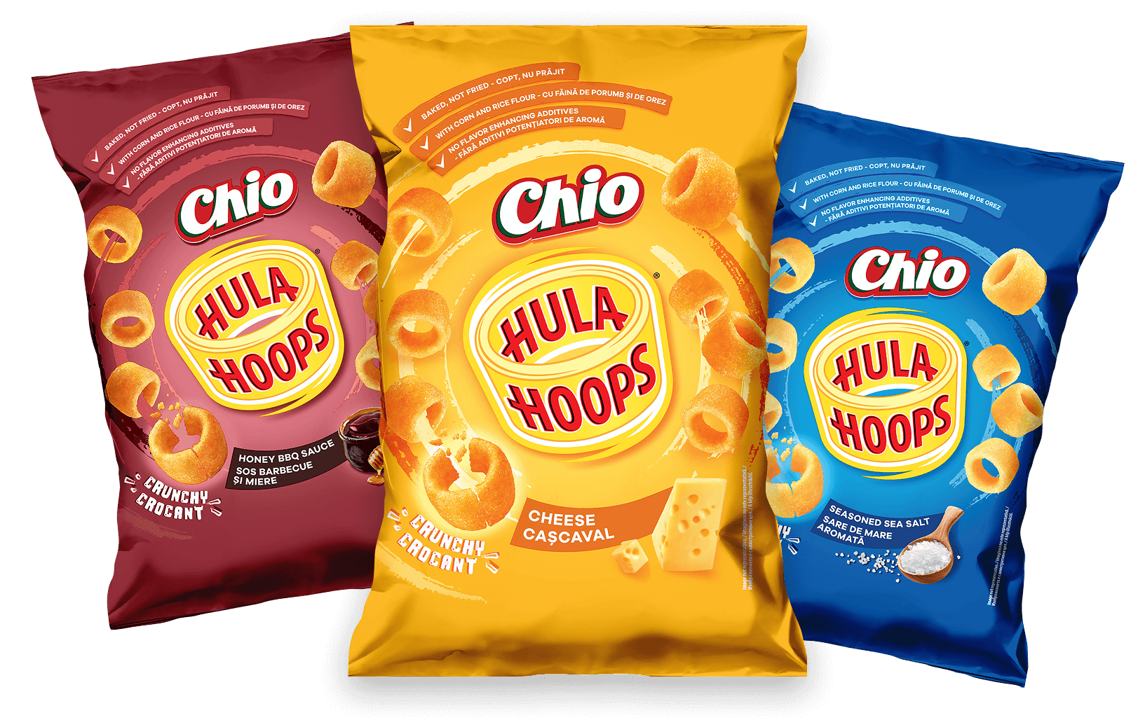 Chio Hula Hoops – three flavors